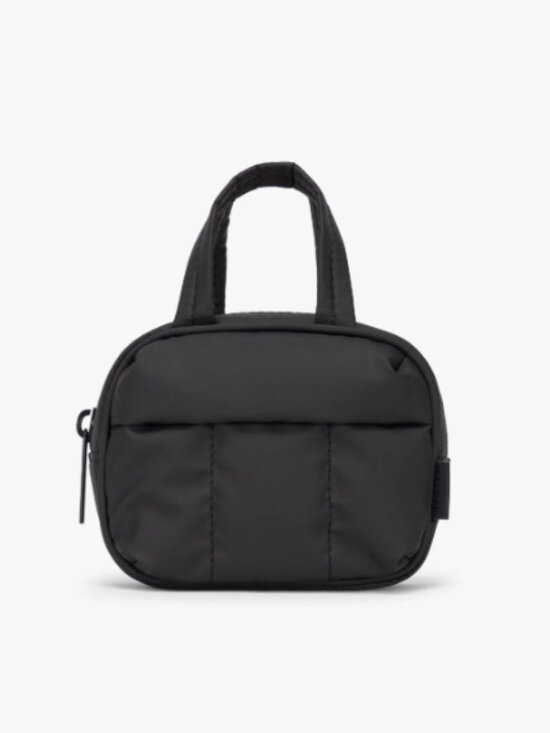 Calpak Handbags - Calpak Luka Duffel Zip Bag Charm in Matte Black